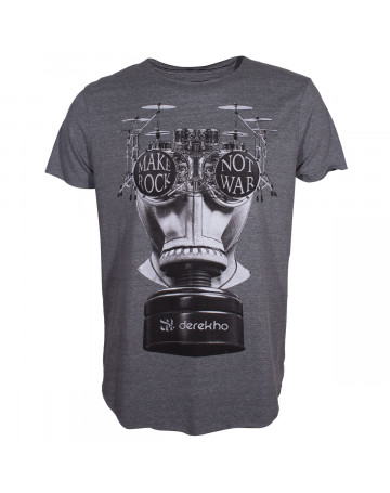 Camiseta Derek Ho No War - Cinza Mescla