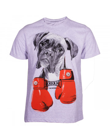 Camiseta Derek Ho Boxer - Cinza Mescla