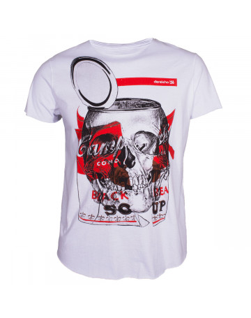 Camiseta Derek Ho Pop Art Skull - Branco