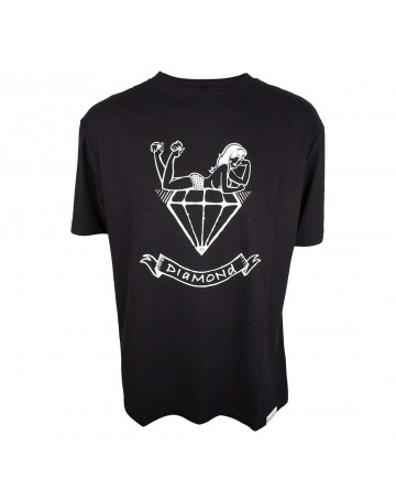 Camiseta Diamond Supply Mistress - Preto