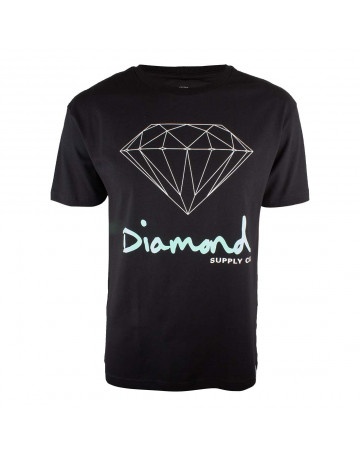 Camiseta Diamond OG Sign - Preto