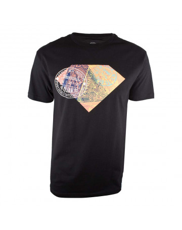 Camiseta Diamond Trotter - Preto
