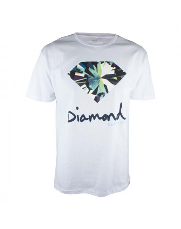 Camiseta Diamond Simplicity Sign - Branco