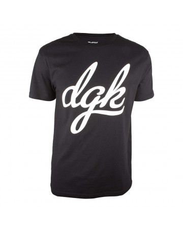 Camiseta DGK Script - Preto