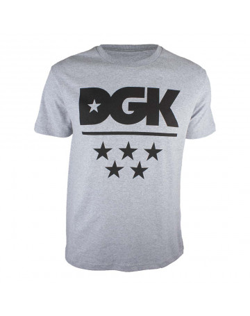Camiseta DGK All Star - Cinza Mescla