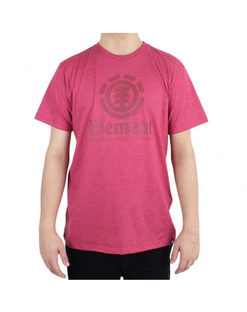 Camiseta Element Vertical - Rosa
