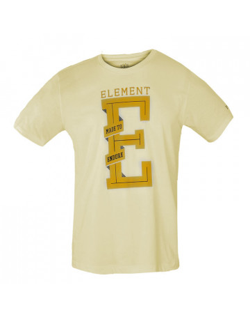 Camiseta Element Initial - Bege