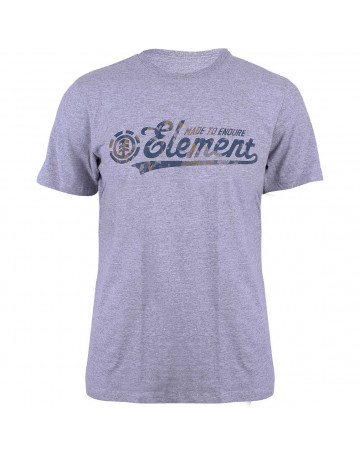 Camiseta Element Signature Cinza