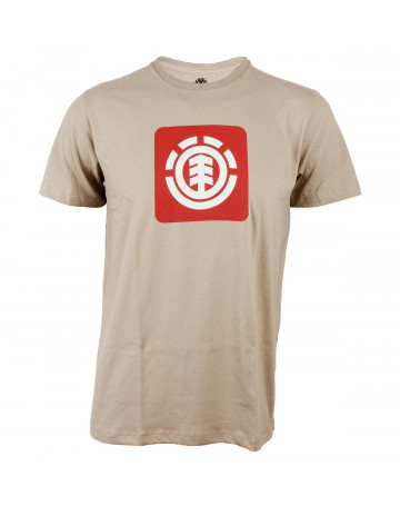 Camiseta Element Box Logo Cinza
