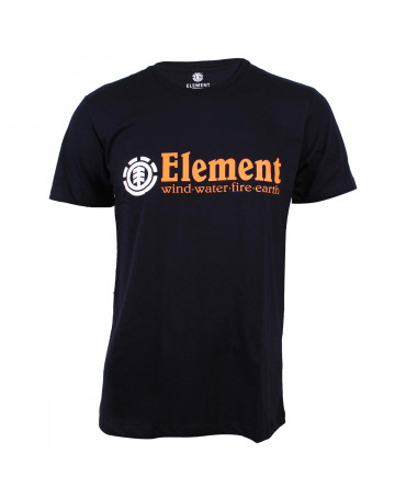 Camiseta Element Horizontal Preta