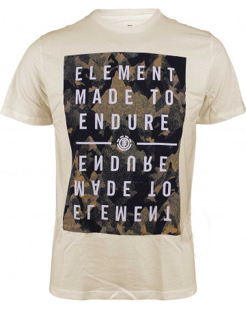 Camiseta Element Lightining Bege