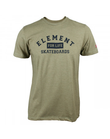 Camiseta Element For Life Verde Mescla