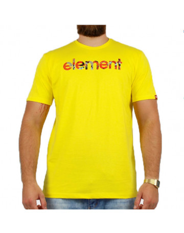 Camiseta Element Verse Amarela 