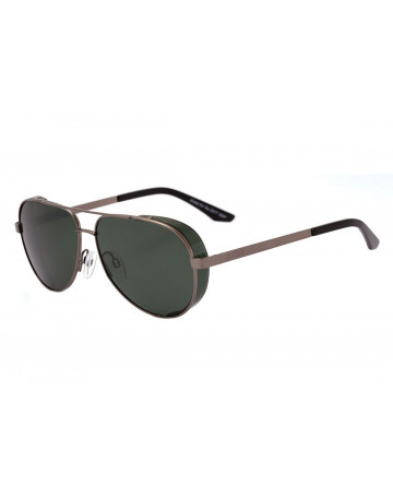 Óculos de Sol Evoke For You DS17 02A Gray Matte Green Total Polarized