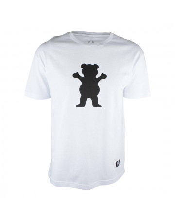 Camiseta Grizzly OG Bear Logo - Branco