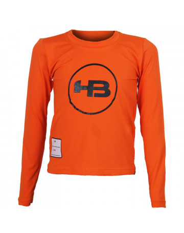 Camiseta HB Lycra Infantil Logotype Laranja