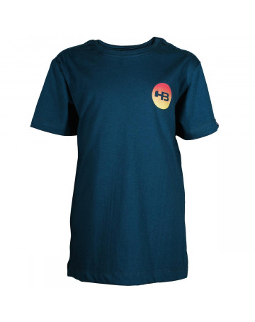 Camiseta HB Infantil Logo Circle - Azul