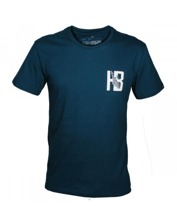 Camiseta HB Juvenil Skull Hand - Azul