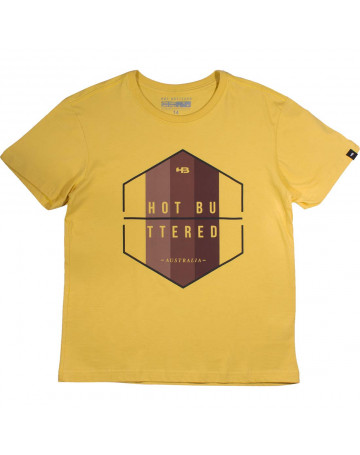 Camiseta HB Juvenil Hexagon - Amarelo
