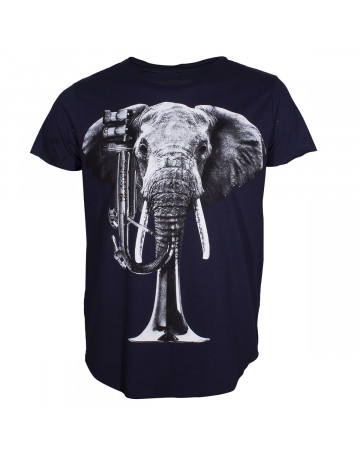Camiseta Derek Ho Elephant Trumpet - Marinho