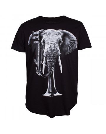 Camiseta Derek Ho Elephant Trumpet - Preto