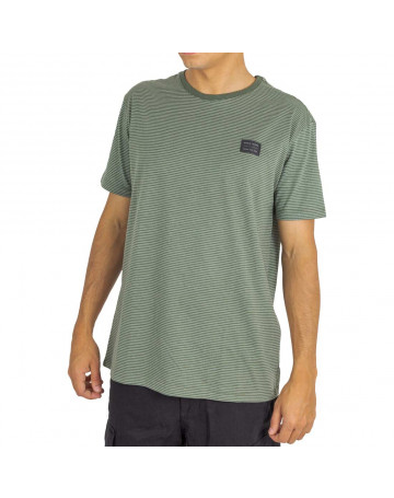 Camiseta Hang Loose Listrada Verde
