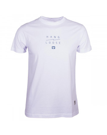 Camiseta Hang Loose Minimal - Branco