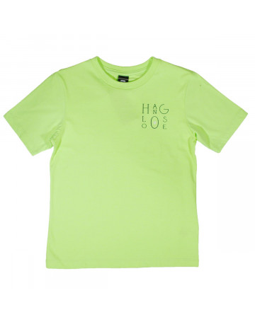 Camiseta Hang Loose Infantil Sharing The Real - Verde