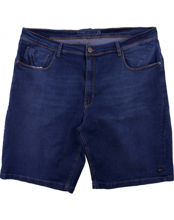 Bermuda Hang Loose Jeans G Pockets Extra Grande - Azul