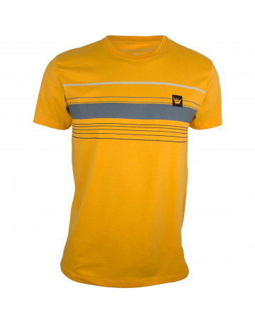Camiseta Hang Loose Striped - Amarelo