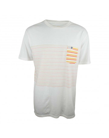 Camiseta Hang Loose Line Up - Creme