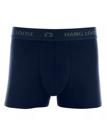 Cueca Hang Loose Boxer Modal - Azul