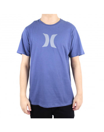 Camiseta Hurley Icon Solid - Azul 