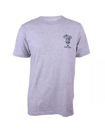 Camiseta Hurley Search Cinza Mescla