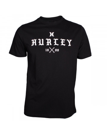 Camiseta Hurley Wordwild - Preto