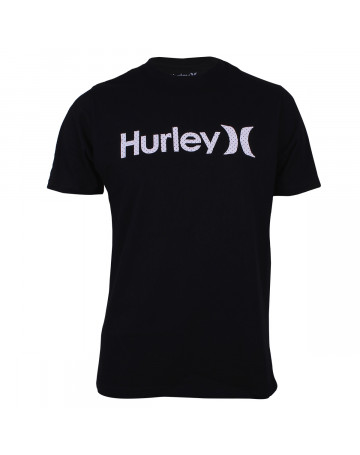 Camiseta Hurley Silk One & On Preta