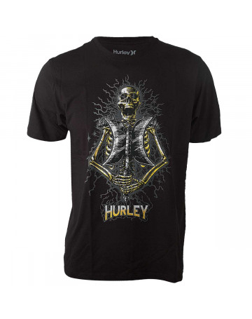 Camiseta Hurley Silk Shock Preta