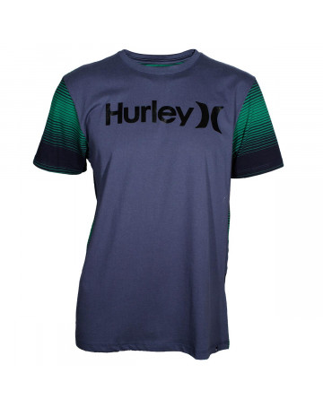 Camiseta Hurley Stripedtt - Marinho
