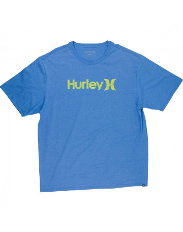 Camiseta Hurley One & On Pupuke Extra Grande - Azul