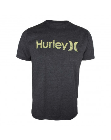 Camiseta Hurley Push - Chumbo Mescla