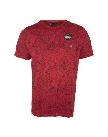 Camiseta Hurley Premium Pupuke - Vermelho 