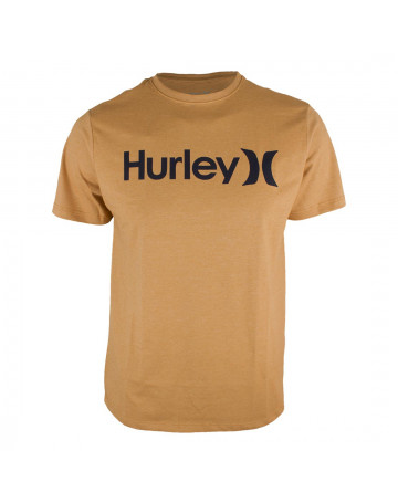Camiseta Hurley O&o Solid - Laranja Mescla