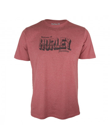 Camiseta Hurley Octane Vermelho Mescla