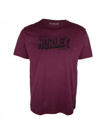 Camiseta Hurley Octane Vinho
