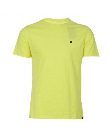 Camiseta Hurley Mini Icon - Amarelo Neon 