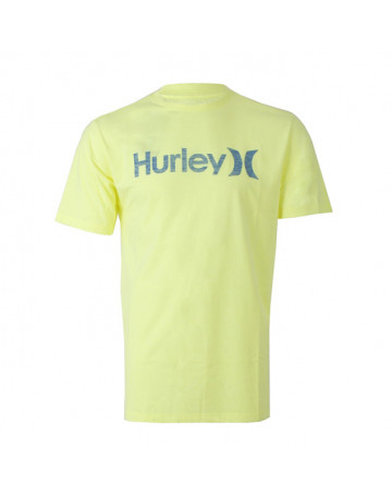 Camiseta Hurley Throught - Verde Neon 