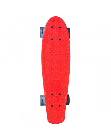 Skate Cruiser Infantil Kryptonics Torpedo Red Metal - Vermelho