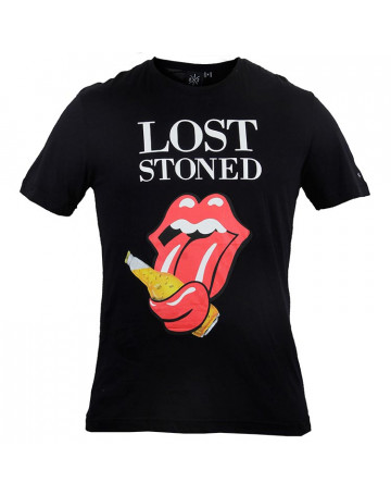 Camiseta Lost Salem Rolling - Preto