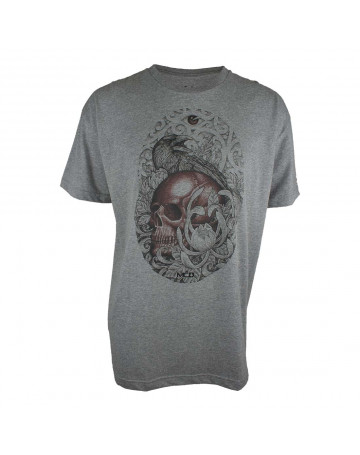 Camiseta MCD Skull CR - Cinza