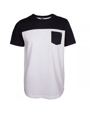 Camiseta MCD Blank - Branco/Preto